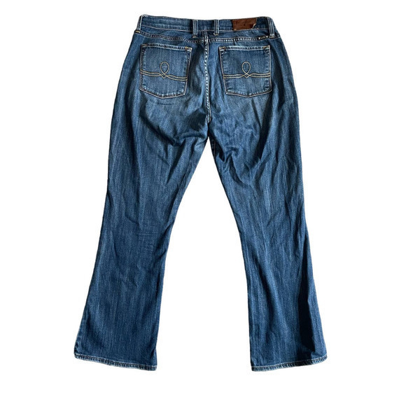 Lucky Brand Sofia Boot Cut‎ Jeans Womens Size 12/31 Ankle - Picture 6 of 8